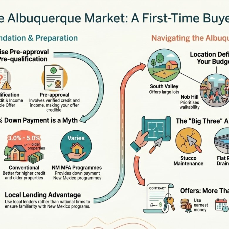 First-time home buyer guide for Albuquerque — what to know before you start