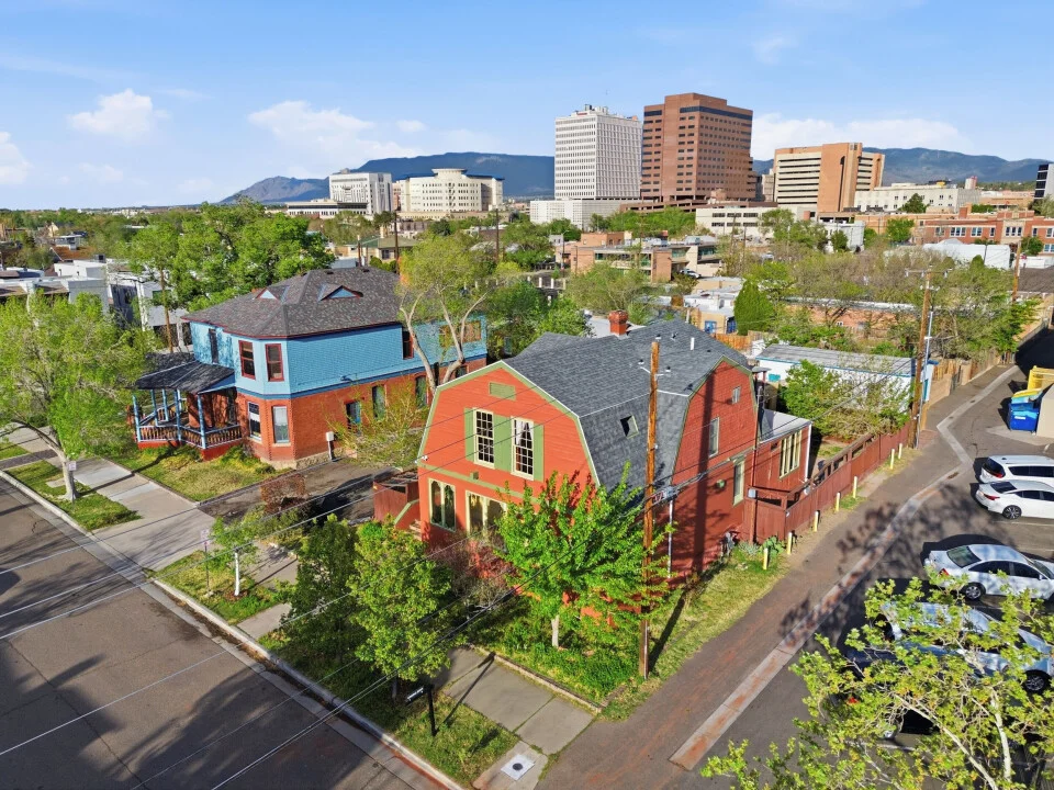 Homeowners after purchasing a house in Albuquerque